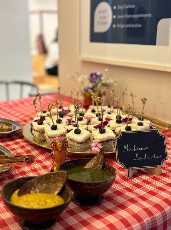 The grazing table spread at Penguin Random House India's Gurgaon book club